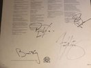 Queen Signed LP Inner Sleeve