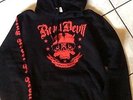 REBEL DEVIL (Extrema) felpa tour original BLACK size S Heavy Metal GIELLE Thrash