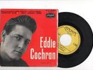 vinyl 45t London disques RE U10042 EDDIE COCHRAN little angel somethin' else hal