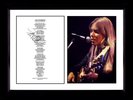 VERY HOT - JONI MITCHELL - MUSIC LEGEND - ORIGINAL HAND SIGNED AUTOGRAPH