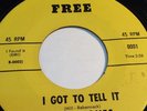 JONI JONES   Got To Tell It/I Wasn't Ready. Northern soul 45 on FREE. MP3