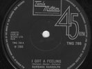 Barbara Randolph   I Got A Feeling   TMG