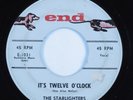 Doo Wop R&B 45 STARLIGHTERS It's Twelve O'Clock END HEAR