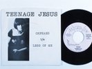 New Wave 45 TEENAGE JESUS Orphans MIGRAINE picture sleeve HEAR