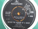 BILLY FURY - BEYOND THE SHADOW OF A DOUBT - PARLOPHONE