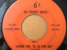 Rare Funk 45 THE 6 DEGREE SOUTH 