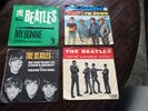 (4) The Beatles 45 picture sleeve Capitol  - Swan-MGM-Vee Jay