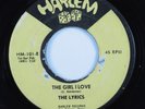 Doo Wop 45 LYRICS The Girl I Love HARLEM HEAR
