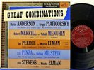 LM 1703 RCA VICTOR GREAT COMBINATIONS Milstein PIATIGORSKY Menuhin ELMAN LP