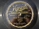 BLUES 78rpm GEORGE CARTER Ghost Woman Blues & Weeping Willow Woman Herwin 93018
