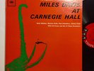 Miles Davis At Carnegie Hall Columbia CL 1812 1st Press Jazz LP Hank Mobley
