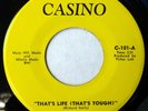 GABRIEL & ANGELS 45 That's Life/Don't Wanna Twist... CASINO doo wop NM ws1069