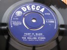 The Rolling Stones PAINT IT BLACK / LONG LONG WHILE1966 UK 7
