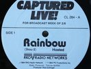 RAINBOW Captured Live 2-LP RARE Live Concert RKO Radio Networks 2/6/1984 NM