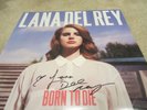 LANA DEL REY AUTHENTIC SIGNED BORN TO DIE VINYL   LP 12