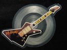 EX  Def Leppard  Rock Of Ages UK Shaped Vinyl picture disc