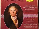 3LP Box Wilhelm Kempff/Pierre Fournier  Beethoven  DGG TULIP STEREO NEAR MINT