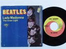 Rock 45 BEATLES Lady Madonna CAPITOL w/insert picture sleeve