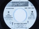 Rock 45 JIMI HENDRIX EXPERIENCE Up From The Skies REPRISE HEAR promo