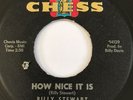 Billy Stewart How Nice It Is Us Northern 45' Chess