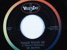 Rock 45 BEATLES Please Please Me VEE JAY label misprint Beattles HEAR