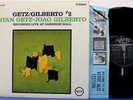 STAN GETZ-JOAO GILBERTO#2 Live @ Carnegie Hall LP VERVE BLACK LABELS STEREO VG++