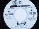 Rock 45 NEIL YOUNG Old Man REPRISE promo HEAR