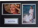 Petula Clark Signed Autograph A4 photo display  Music Memorabilia AFTAL COA