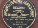 Canadian Berliner 7-Inch Record 439 The Mick Who Threw The Brick by Dan W. Quinn