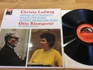 Brahms Alto Rhapsody Ludwig, Klemperer Lp HMV ASD 2391 Semi Circle EX