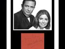 VERY COOL - JOHNNY.CASH & JUNE CARTER - ORIGINAL HAND SIGNED AUTOGRAPHS