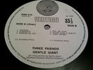 GENTLE GIANT uk 1972 VERTIGO SWIRL THREE FRIENDS (6360 070) EX/EX+ **STUNNING**
