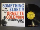 Ornette Coleman Something Else Contemporary 163 Lp Vinyl Record N/M