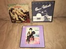 Very rare Donovan folk vinyl LP records including HMS and Cosmic Wheels + poster