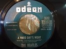 SINGLE The Beatles A hard day's night  Vinyl VG+ SPANISH DSOL 66.057