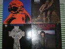 BLACK SABBATH, 4 LP's: BORN AGAIN, ETERNAL IDOL, HEADLESS CROSS...