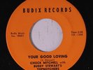 CHUCK MITCHELL: Your Good Loving 45 Hear  (R&B shaker, ballad flip, labels reve
