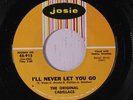 ORIGINAL CADILLACS: I'll Never Let You Go / Wayward Wanderer 45 Soul