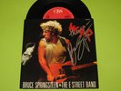 BRUCE SPRINGSTEEN - HAND SIGNED DISCO 7