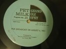 Rare Grand Ole Opry Pet Milk Radio Broadcast LP Ray Price, Johnny Rose B Walker
