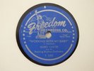 GOREE CARTER-Working with my baby/My love is coming down - FREEDOM 1525-BLUES 78