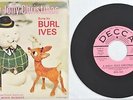 Rare BURL IVES 1964 DECCA DJ 45-31695 A HOLLY JOLLY CHRISTMAS NM Vinyl VG+Sleeve