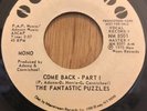 THE FANTASTIC PUZZLES 70's soul 45 Come Back   New Moon promo
