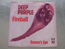 DEEP PURPLE fireball/demon's eye 1971 HARVEST GERMANY 7