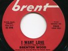 BRENTON WOOD I WANT LOVE & GOOD LOVIN' BRENT SWEET & NORTHERN 45 ? TERRY LEE