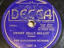 Mississippi Mudder Sweet Jelly Rollin Baker Man DECCA 7207 rare blues 78 VG+