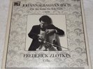 BACH Six Suites for Solo Cello FREDERICK ZLOTKIN MHS 834469 3 LP Box Set NM