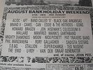 AC/DC  READING FESTIVAL ADVERT 1976 full page GONG,RORY,BLACK OAK,ENID,BRAND X