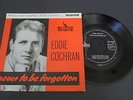 Eddie Cochran - Never To Be Forgotten 1962 UK EP LIBERTY