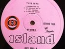 Jethro Tull LP This was UK pink Island Eye Stereo 1st Press Textured &PLAYS TOP+